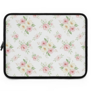 Pastel Laptop Sleeve Rose Garden Neoprene - Dipaliz - Sleeves