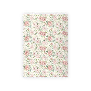 Smooth Satin Finish Wrapping Paper Rose Print - Dipaliz