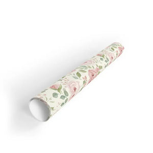 Smooth Satin Finish Wrapping Paper Rose Print - Dipaliz