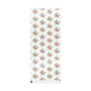 Rose Wrapping Paper Watercolor Floral Gift Wrap - Dipaliz - 30’’ x 72’’ / Glossy