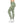 Floral Sage Leaf Leggings - Soft Activewear - Dipaliz