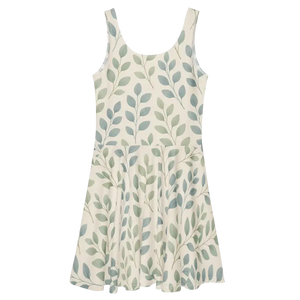 Floral Skater Dress - Flirty Flair Vibrant Style - Dipaliz - Dresses