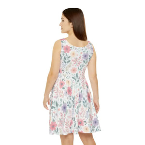 Floral Skater Dress - Stay Cool All Season - Dipaliz - Dresses
