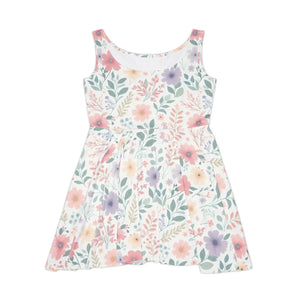 Floral Skater Dress – Stay Cool Spring Style - Dipaliz - Dresses - Xs