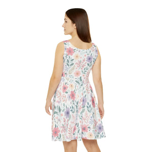Floral Skater Dress – Stay Cool Spring Style - Dipaliz - Dresses - Xs