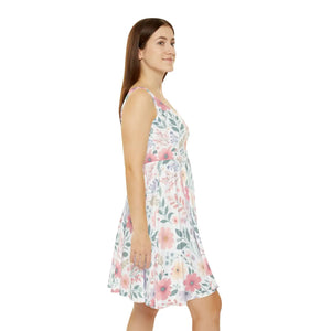 Floral Skater Dress – Stay Cool Spring Style - Dipaliz - Dresses - Xs