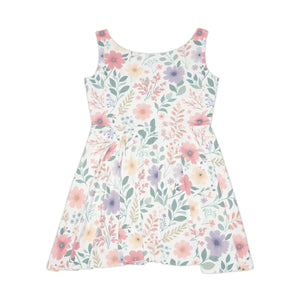 Floral Skater Dress – Stay Cool Spring Style - Dipaliz - Dresses - Xs