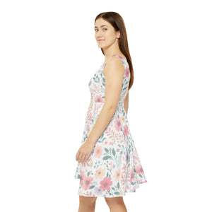 Floral Skater Dress – Stay Cool Spring Style - Dipaliz - Dresses - Xs