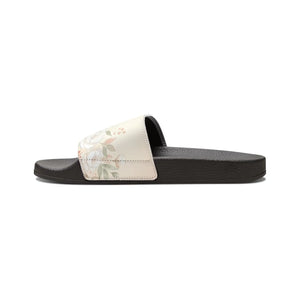 Floral Slide Sandals, Women’s Removable- Strap Summer Slides