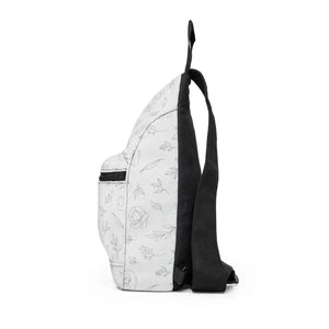 Floral Sling Bag - Lightweight Polyester Crossbody - Dipaliz - Cross Body Bags