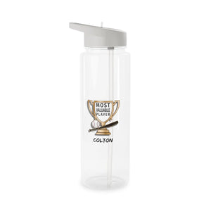 Personalized Floral Tritan Water Bottle - 24 Oz - Dipaliz - Bottles