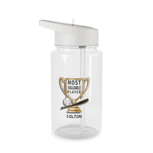 Personalized Floral Tritan Water Bottle - 24 Oz - Dipaliz - Bottles
