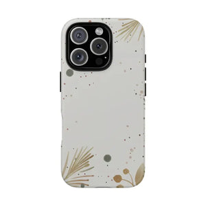 Tough Phone Case - Floral Sprig Protection - Dipaliz - Iphone 16 Pro / Matte - Mobile Cases