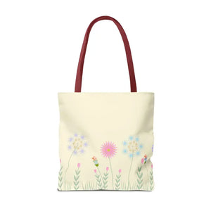 Tote Bag - Spring Blooms Laminated Interior - Dipaliz - Bags