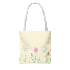 Tote Bag - Spring Blooms Laminated Interior - Dipaliz - Bags