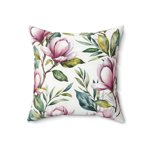 Vibrant Floral Spun Polyester Pillow Magnolia - Dipaliz - Throw Pillows
