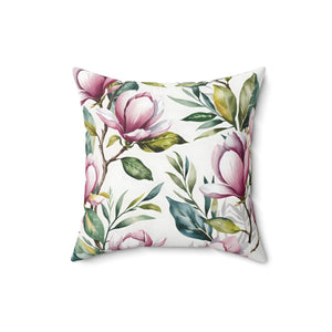 Vibrant Floral Spun Polyester Pillow Magnolia - Dipaliz - Throw Pillows