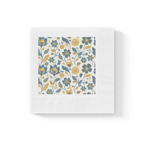 Floral Square Cocktail – Vintage Garden Party - Dipaliz - Paper Napkins