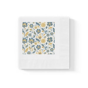 Floral Square Cocktail – Vintage Garden Party - Dipaliz - Paper Napkins