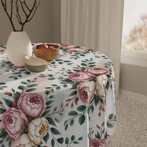 Vibrant Floral Tablecloth – Polyester Wedding - Dipaliz - Tablecloths