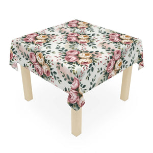 Vibrant Floral Tablecloth – Polyester Wedding - Dipaliz - Tablecloths