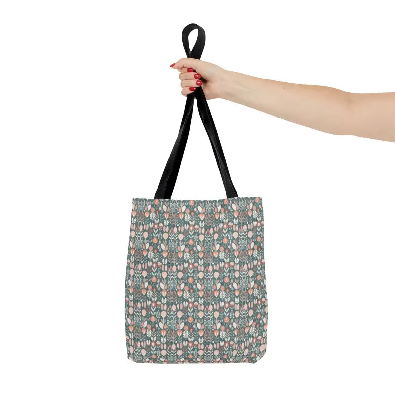 Floral Tote Bag for Beach Days and Town Outings - Bags