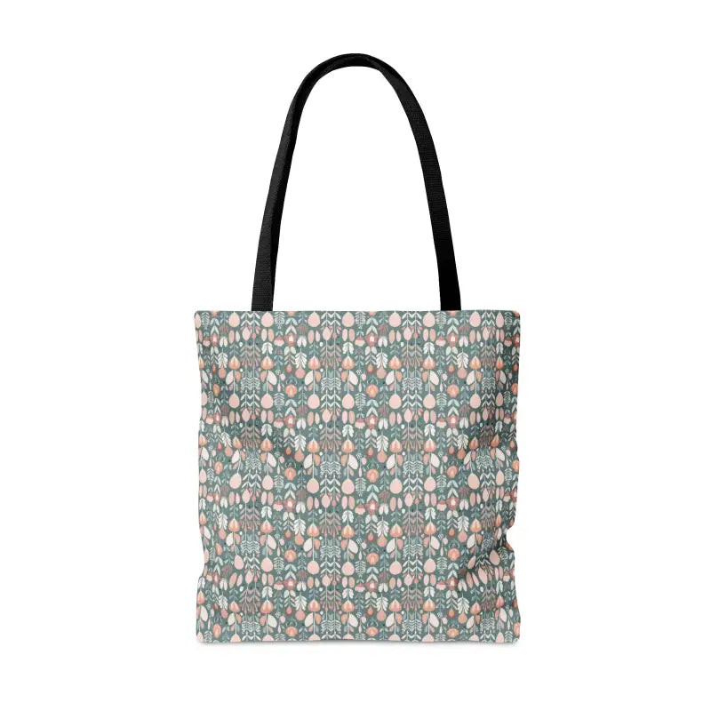 Floral Tote Bag for Beach Days and Town Outings - Bags