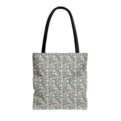 Floral Tote Bag for Beach Days and Town Outings - Bags