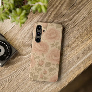 Floral Tough Phone Case with Drop Protection - Dipaliz - Samsung Galaxy S24 - Mobile Cases