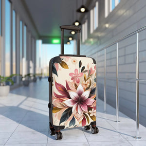 Vibrant Floral Travel Suitcase - Hard Shell Lightweight - Dipaliz - Suitcases