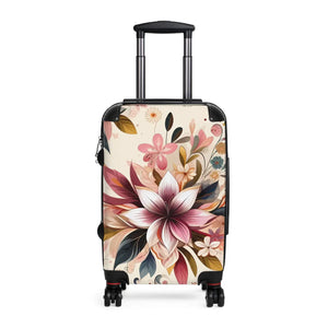Vibrant Floral Travel Suitcase - Hard Shell Lightweight - Dipaliz - Suitcases