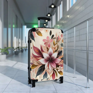 Floral Travel Suitcase - Vibrant Design Statement - Dipaliz - Suitcases