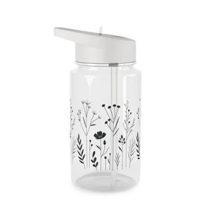 Vibrant Floral Tritan Water Bottle for Nature Lovers - Dipaliz - Bottles