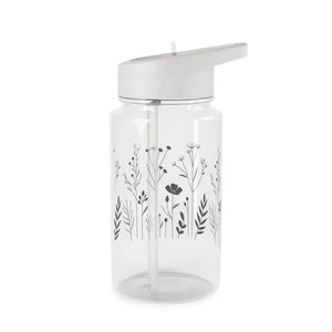 Vibrant Floral Tritan Water Bottle for Nature Lovers - Dipaliz - Bottles