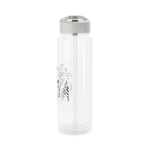 Vibrant Floral Tritan Water Bottle for Nature Lovers - Dipaliz - Bottles