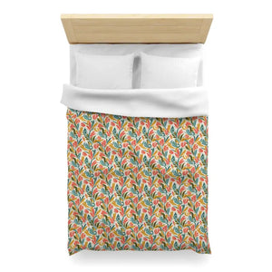 Floral Tulip Pattern Duvet Cover - Colorful Boho Bedding - Dipaliz - Covers