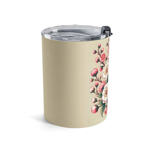 Floral Tumbler 10oz Insulated Drinkware - Dipaliz - Tumblers