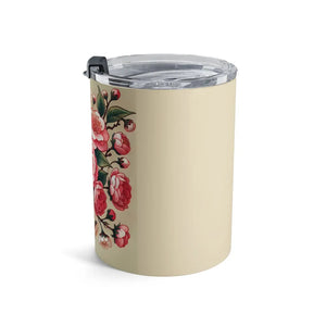 Floral Tumbler 10oz Insulated Drinkware - Dipaliz - Tumblers