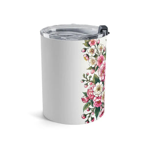 Insulated Floral Tumblers - Stainless Travel Cup - Dipaliz