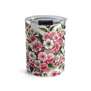 Insulated Floral Tumblers - Stainless Travel Cup - Dipaliz