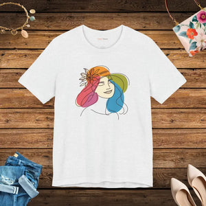 Timeless Unisex Jersey Tee - Airlume Combed Cotton - Dipaliz - Ash / s - T-shirts