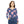 Floral Long Sleeve Shirt Pink Garden Navy Knit - Dipaliz - T-shirts - Xs