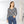 Vintage Rose V-neck Long Sleeve - Garden Romance - Dipaliz - T-shirts - Xs