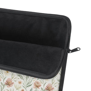 Floral Vine Laptop Sleeve Soft Pastel Botanical - Dipaliz - Bags