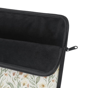 Floral Vine Laptop Sleeve Soft Pastel Botanical - Dipaliz - Bags