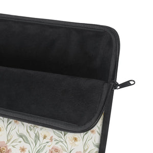 Floral Vine Laptop Sleeve Soft Pastel Botanical - Dipaliz - Bags
