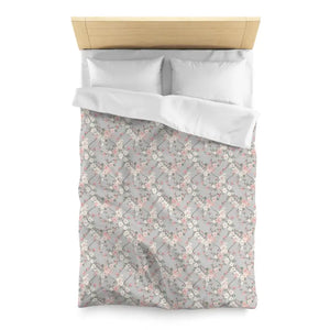 Microfiber Duvet Cover - Soft Pink Cherry Blossom - Dipaliz - Covers