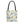 Vintage Floral Vine Tote - Blue Mustard Cotton - Dipaliz - Bags