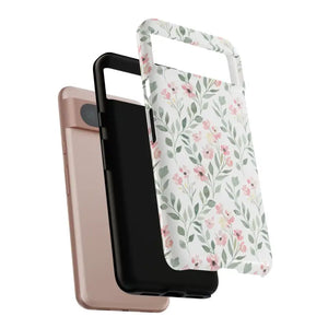 Phone Case - Floral Vine Tough - Pink Botanical Protection - Dipaliz