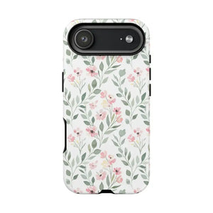 Phone Case - Floral Vine Tough - Pink Botanical Protection - Dipaliz Iphone 17 Air / Matte